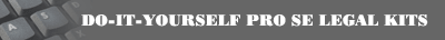 Do It Yourself Pro Se Divorce Legal Kits